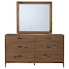 Modus International Adler 6-Drawer Dresser and Mirror