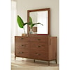 Modus International Adler 6-Drawer Dresser and Mirror