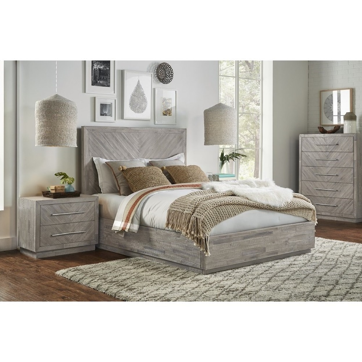 Modus International Alexandra Full Platform Bed