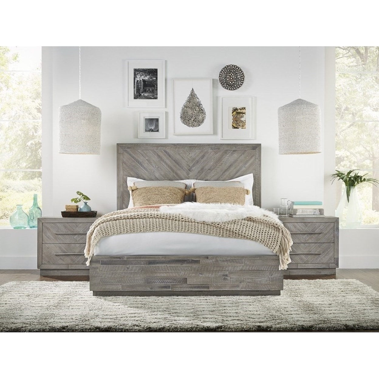 Modus International Alexandra Full Platform Bed