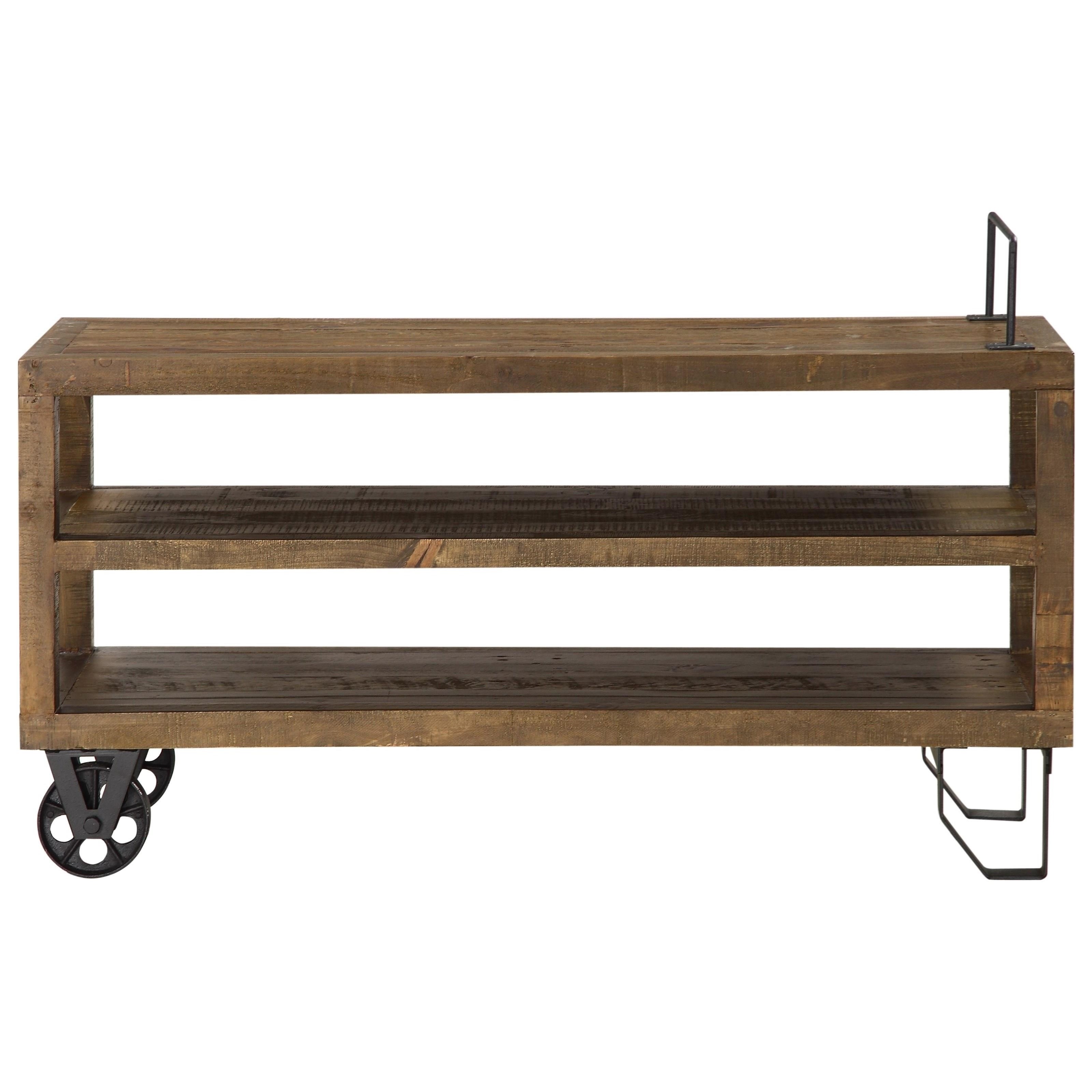Modus Furniture Coalburn Reclaimed Wood Media Console
