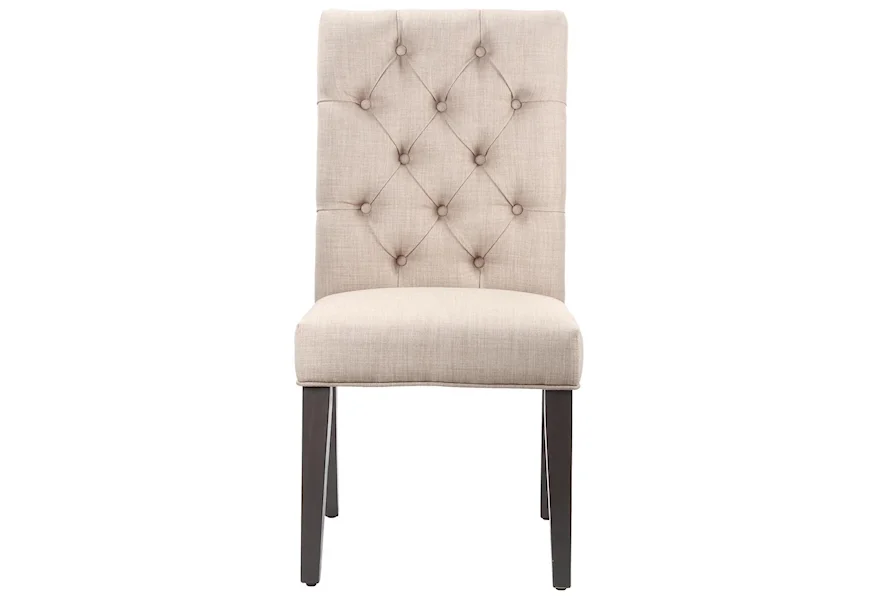 Crossroads Kathryn Upholstered Parsons Dining Chair by Modus International at Reeds Furniture