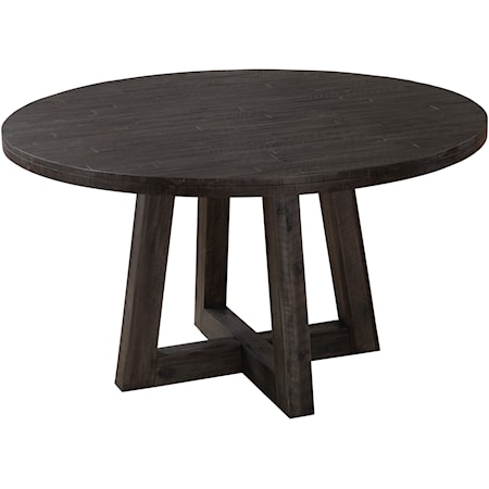 Orson Solid Wood Round Dining Table