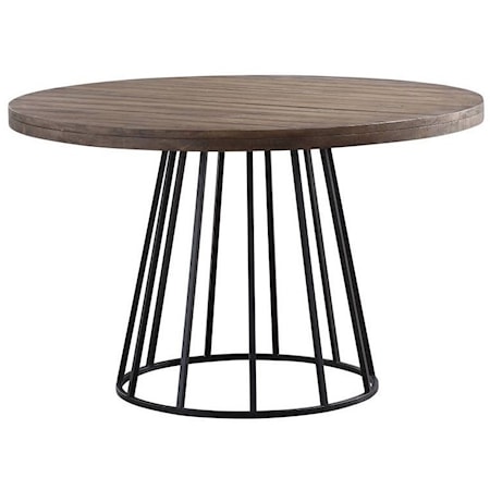 Mayfair Industrial Round Dining Table
