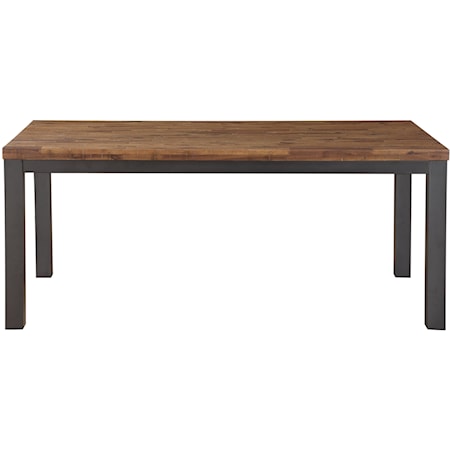 Gabe Solid Wood Rectangular Dining Table