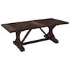 Modus International Crossroads Cameron Solid Wood Extension Dining Table