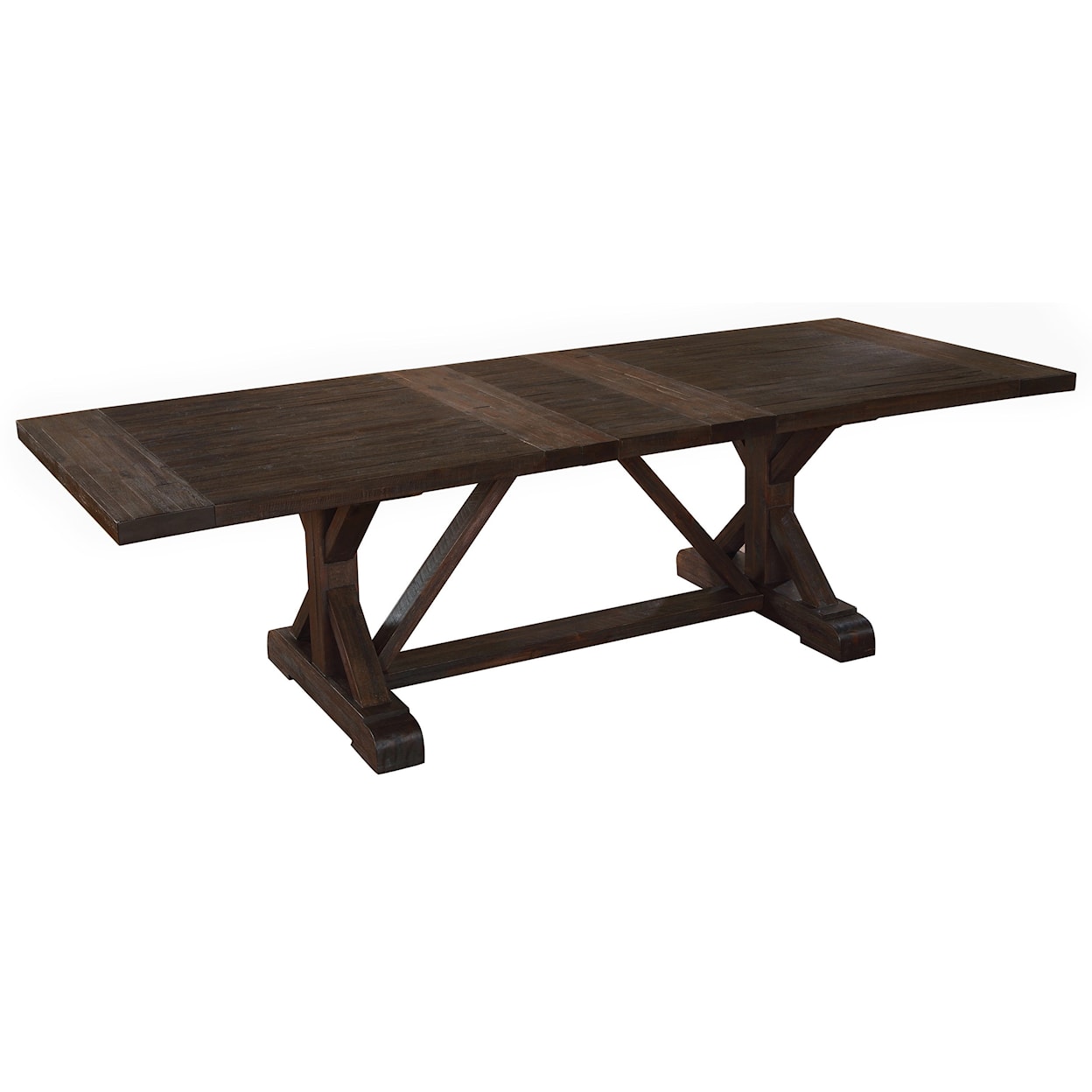 Modus International Crossroads Cameron Solid Wood Extension Dining Table