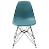 Modus International Crossroads Rostock Molded Plastic Wire Base Chair