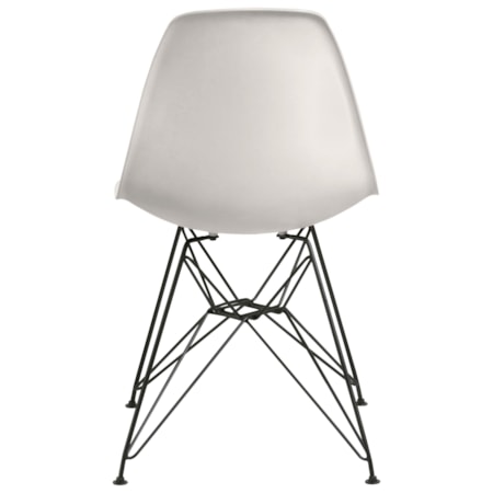 Rostock Molded Plastic Wire Base Chair