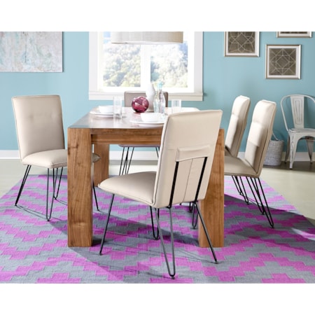 Demi Hairpin Leg Modern Dining Chair