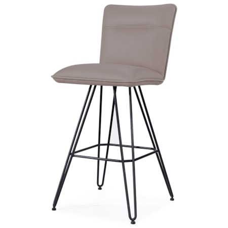 Demi Hairpin Leg Swivel Bar Stool