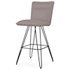 Modus International Crossroads Demi Hairpin Leg Swivel Bar Stool