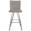 Modus International Crossroads Demi Hairpin Leg Swivel Bar Stool