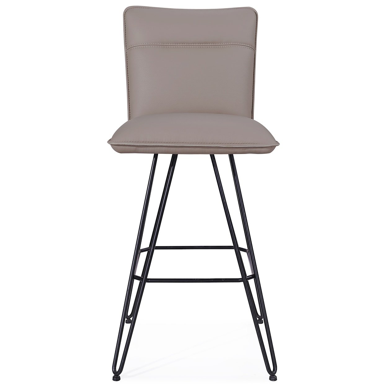 Modus International Crossroads Demi Hairpin Leg Swivel Bar Stool