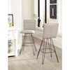 Modus International Crossroads Demi Hairpin Leg Swivel Bar Stool