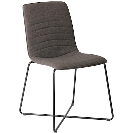 Baylee Upholstered Cross Base Dining Chair