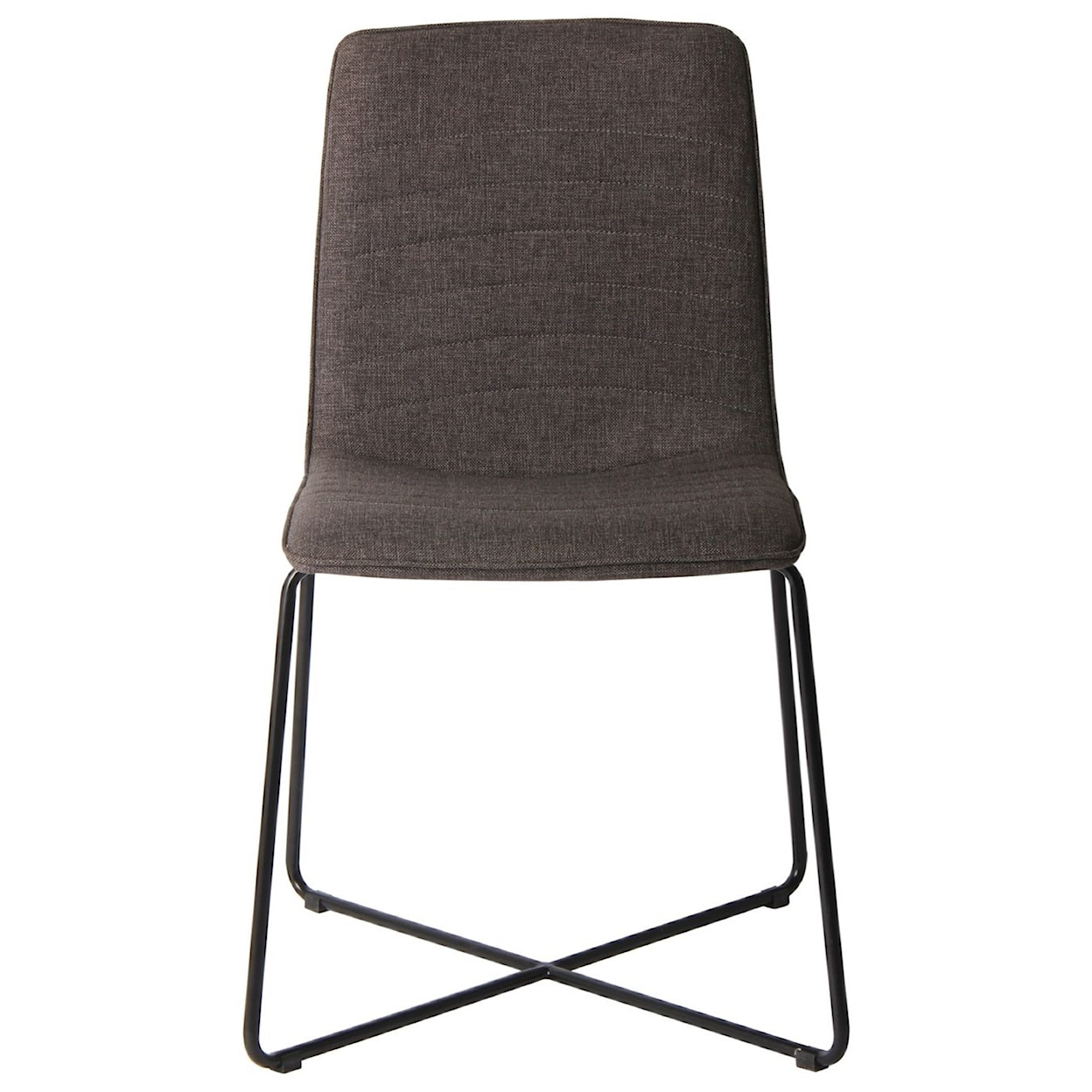 Modus International Crossroads Baylee Upholstered Cross Base Dining Chair