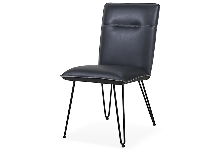 Crossroads Demi Hairpin Leg Modern Dining Chair by Modus International at Reeds Furniture