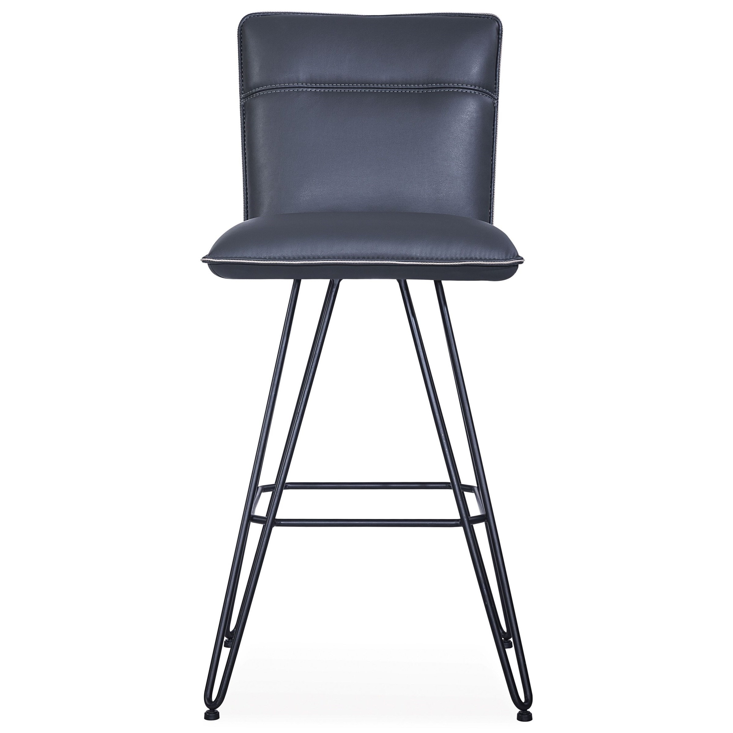 Modus Furniture Crossroads Demi Hairpin Leg Swivel Bar Stool