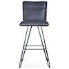 Modus International Crossroads Demi Hairpin Leg Swivel Bar Stool