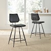 Modus International Crossroads Vinson Modern Swivel Counter Stool