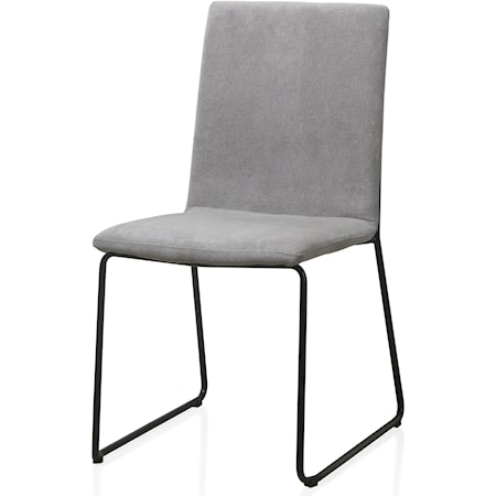 Baird Upholstered Sled Base Dining Chair in