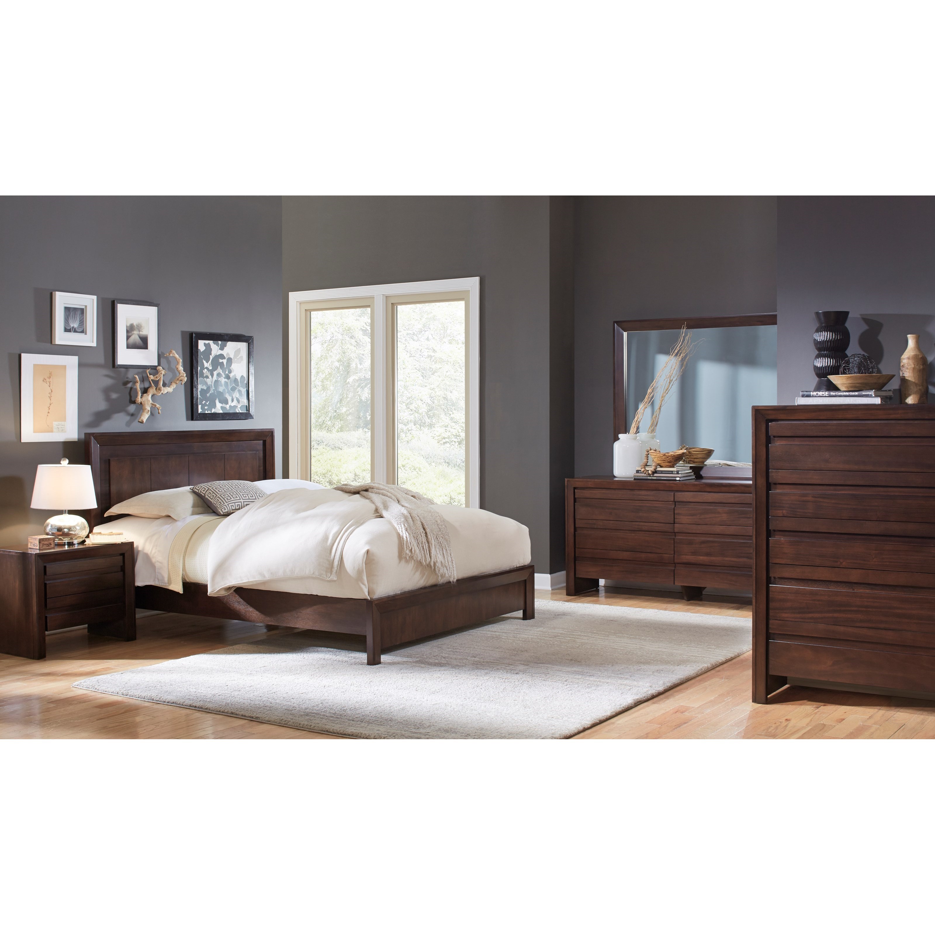 Modus Furniture Element Dresser & Mirror