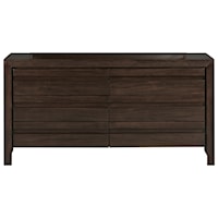 Contemporary Four Drawer Dresser