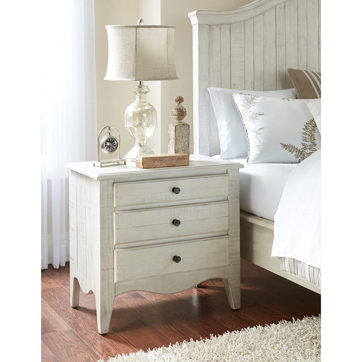 Modus International Ella 3-Drawer Nightstand