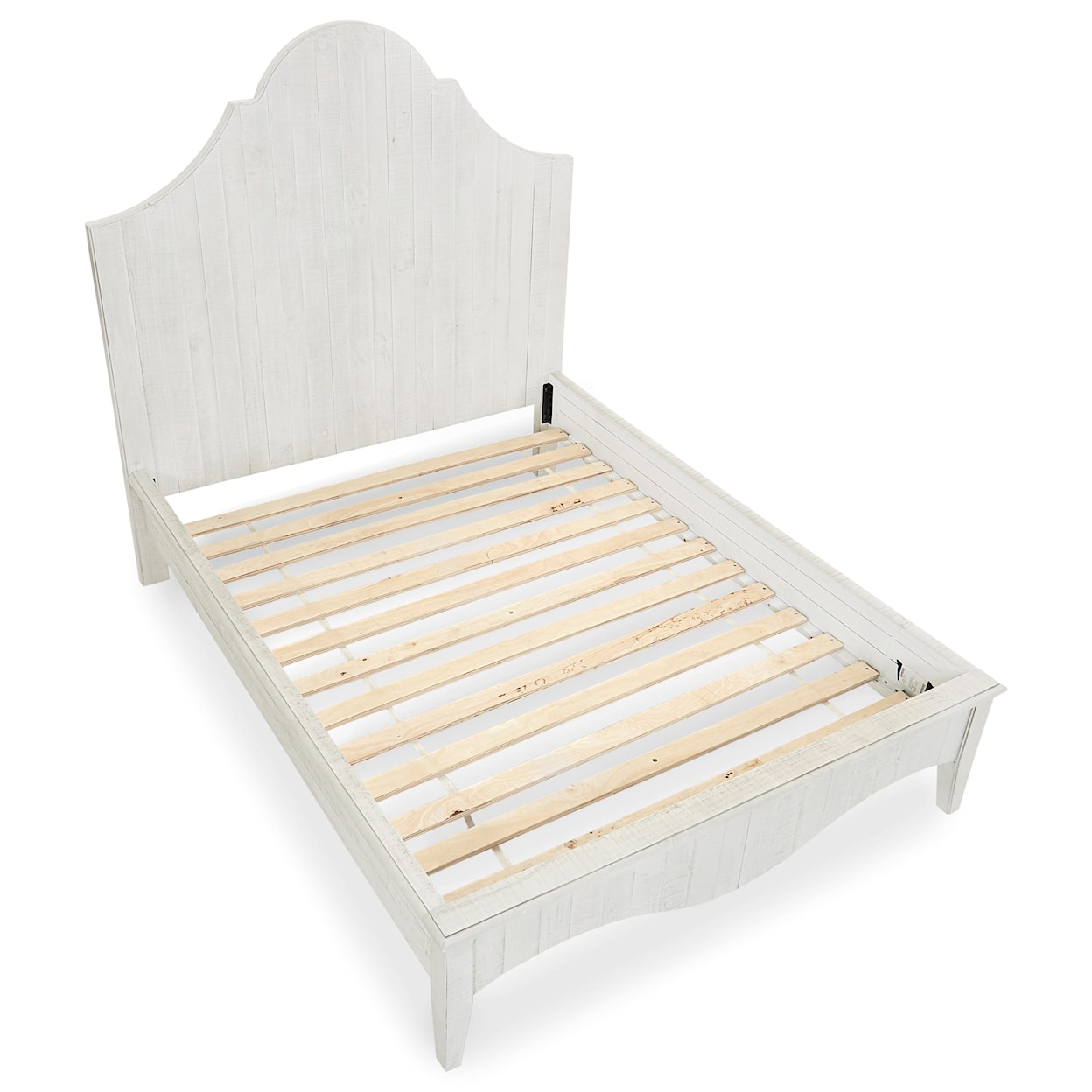 Modus International Ella Solid Wood King Scroll Bed