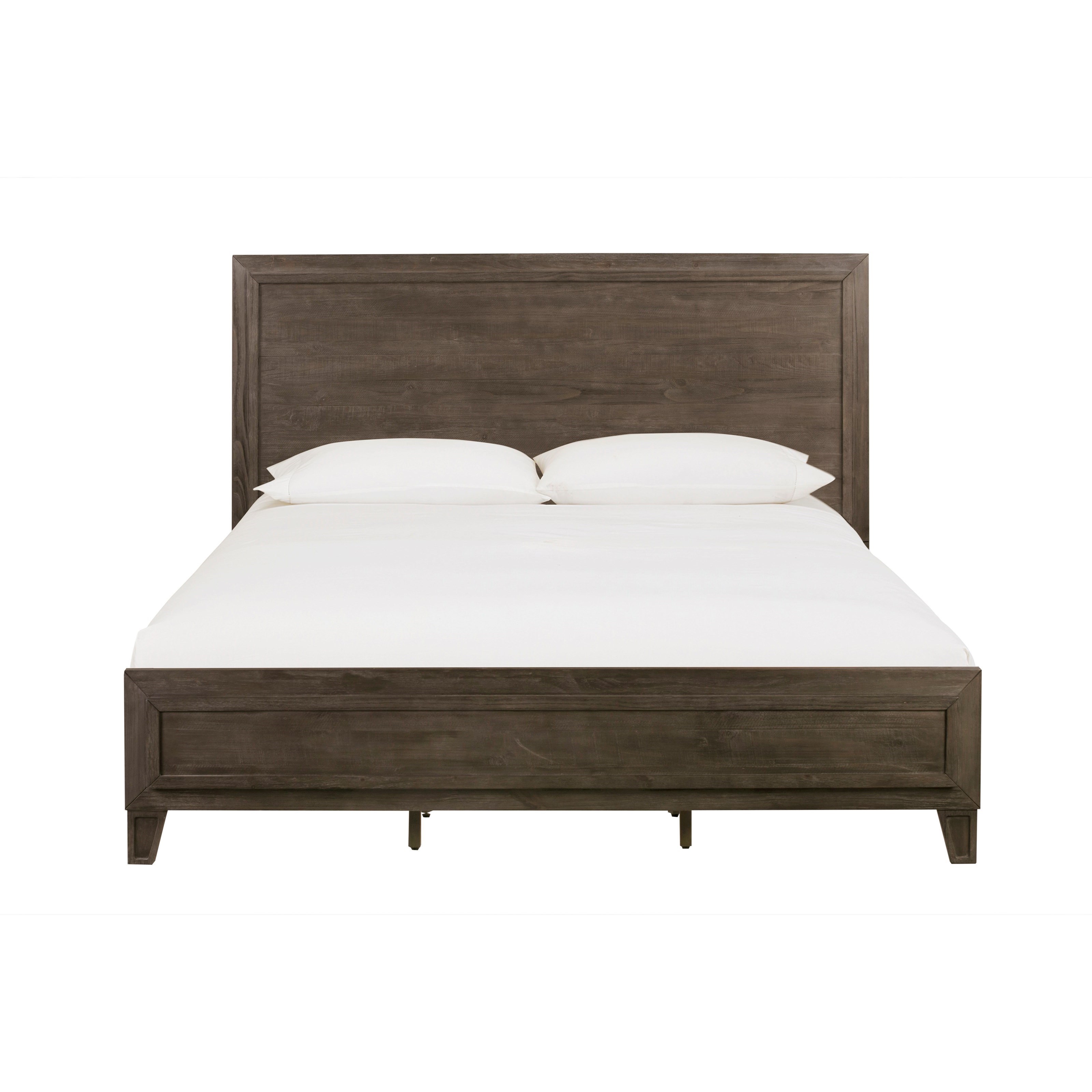 Modus International Grace Raven PNRBL7 Transitional King Panel Bed