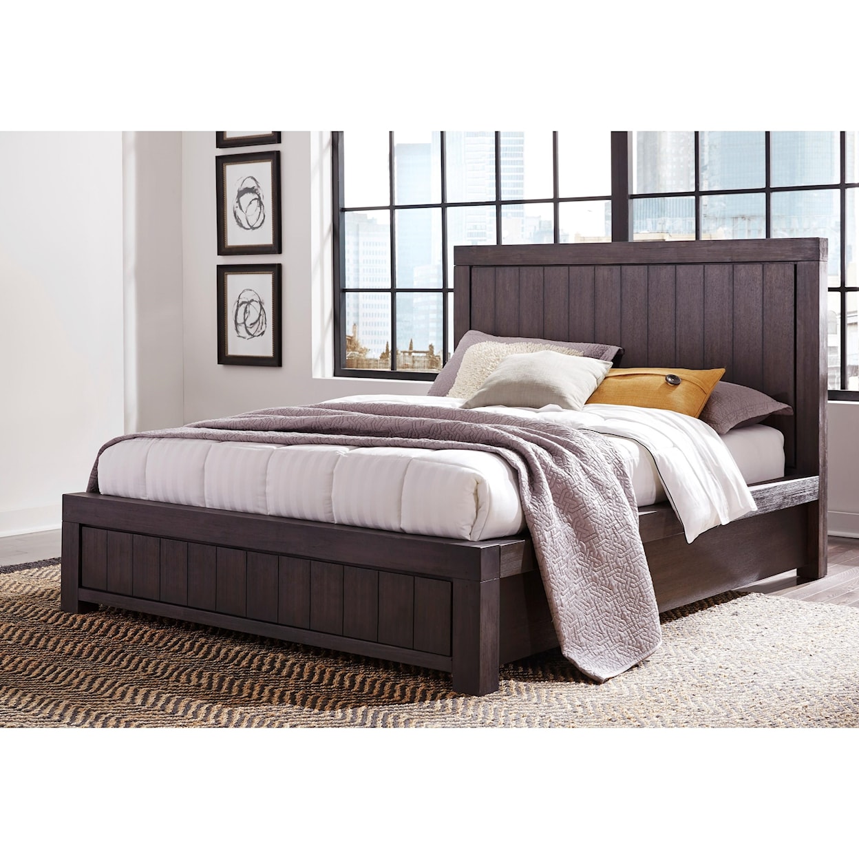 Modus International Heath Full Panel Bed