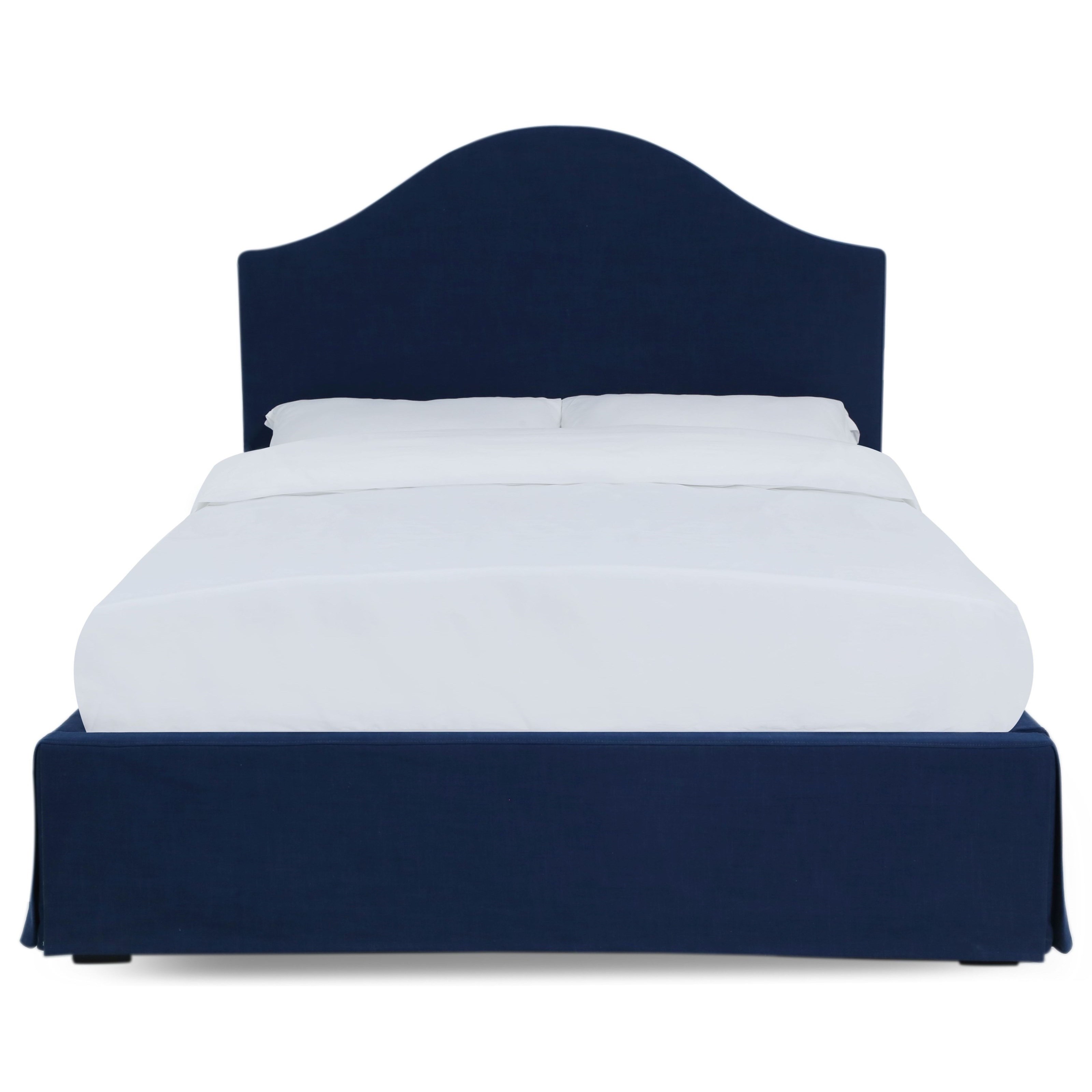 Modus Furniture Juliette Sur California King Upholstered Skirted Bed