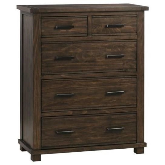 Lewis Rustic Chest of Drawers Sadler's Home Furnishings Drawer Chests