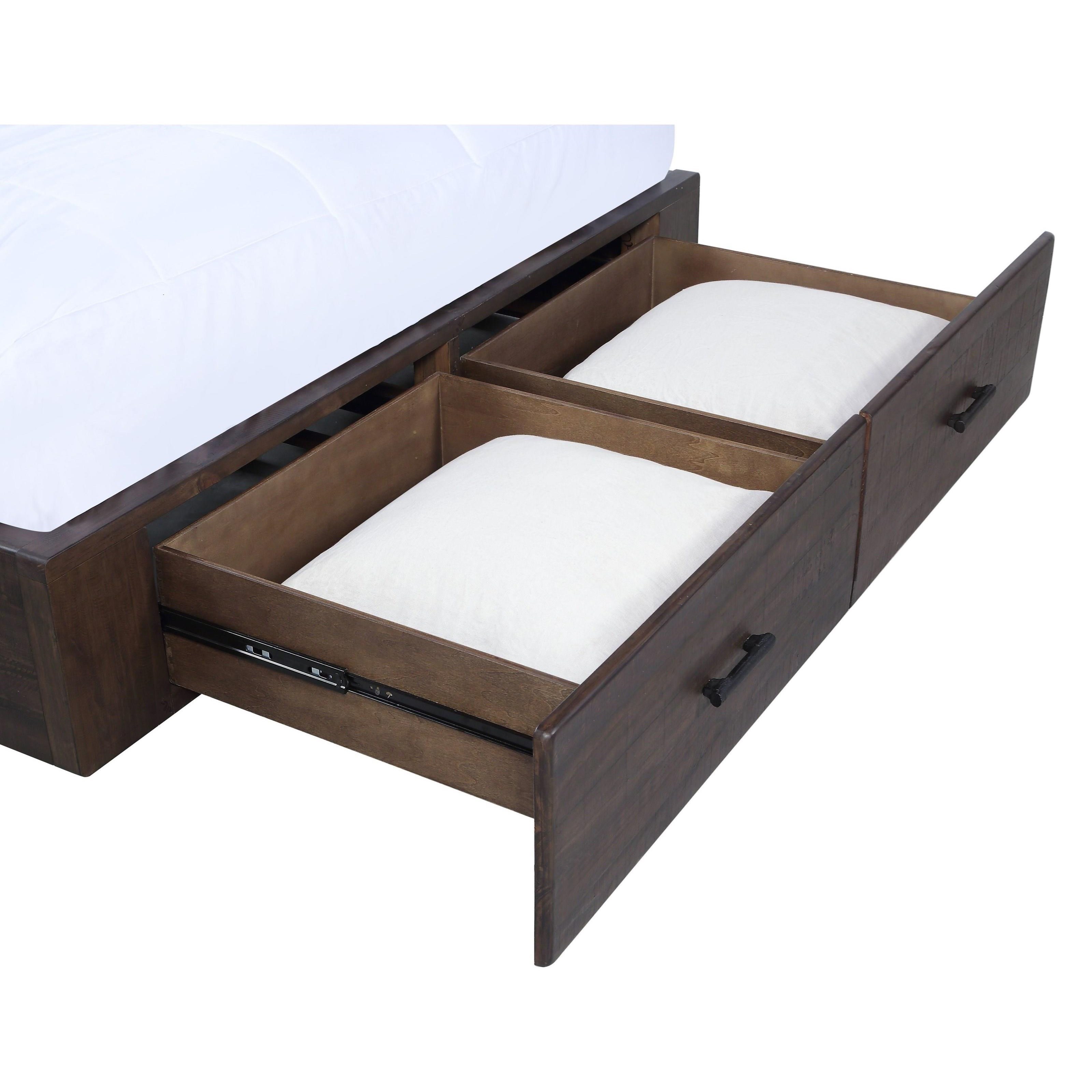 Modus International McKinney ALK1H5 Transitional Queen Platform Bed