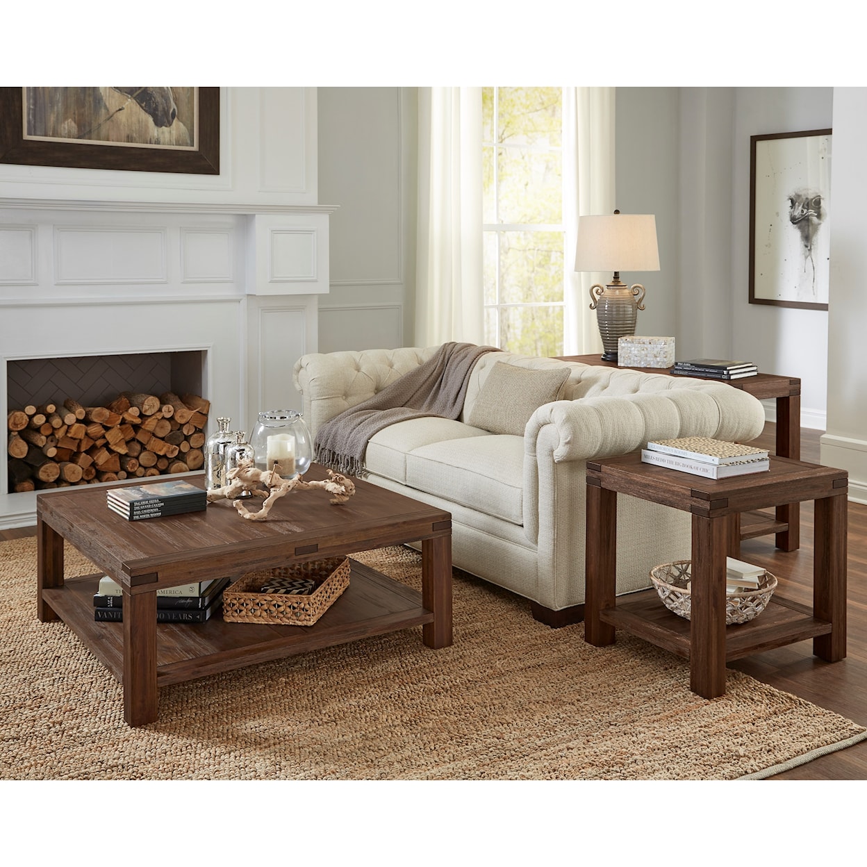 Modus International 12063 Square Coffee Table