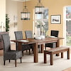 Modus International Meadow Dining Table & Chair Set with Bench