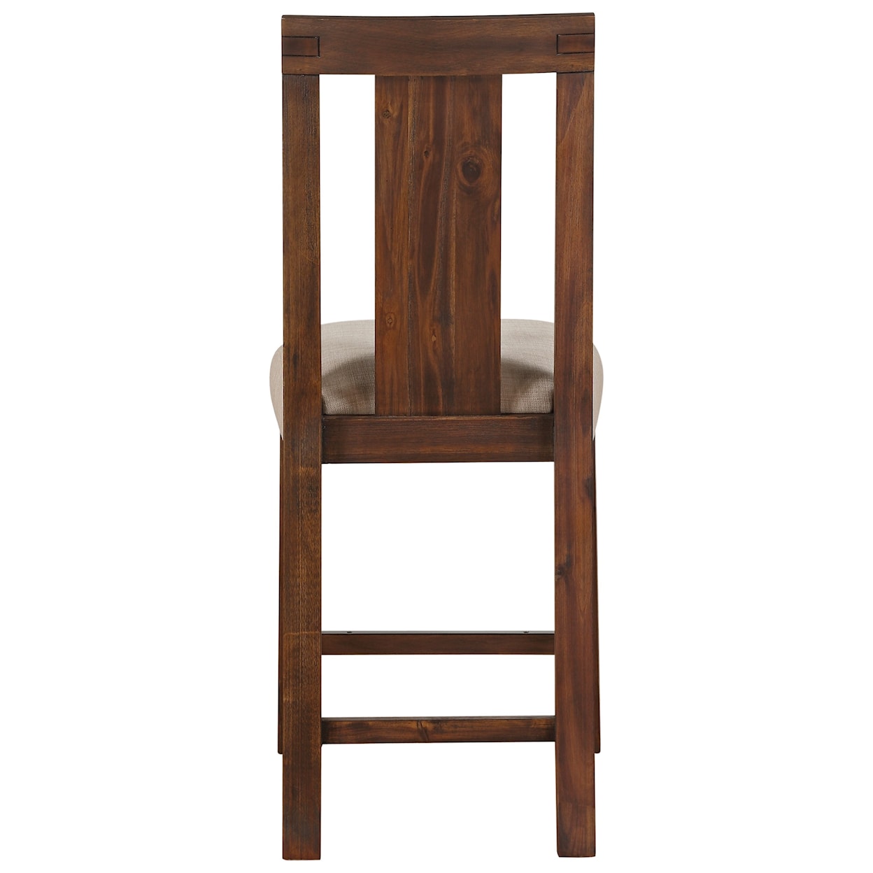 Modus International 12063 Solid Wood Upholstered Counter Stool