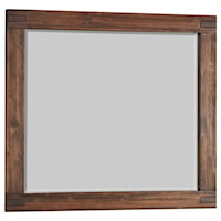 Mirror with Wood Frame