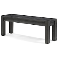 Dining Bench with Tall Legs