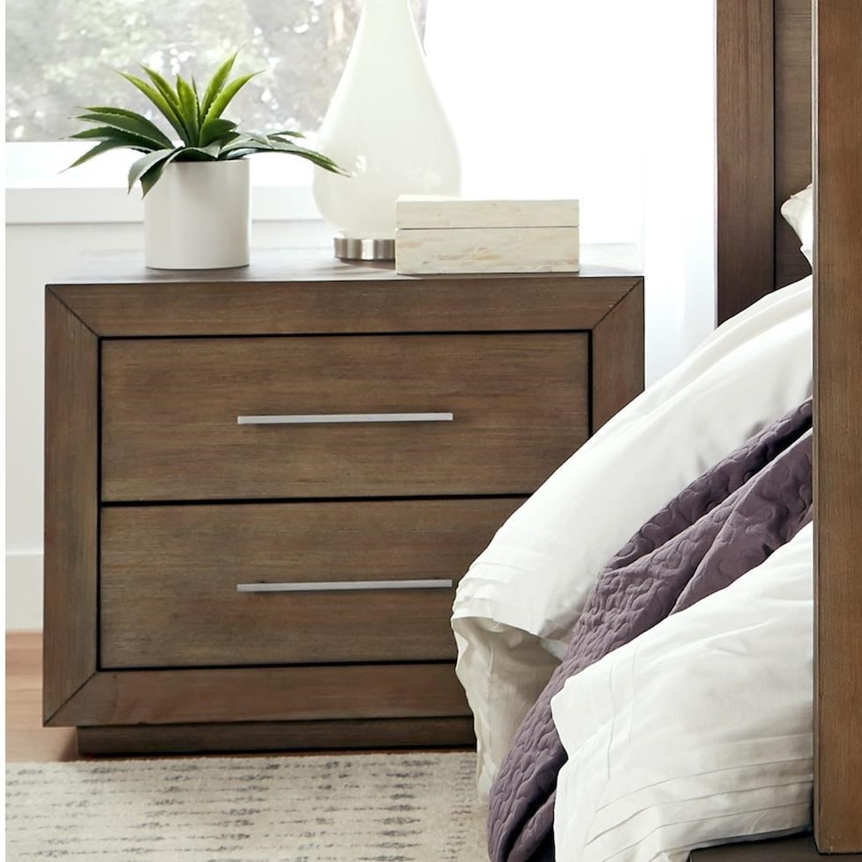 Modus International Melbourne Nightstand with USB