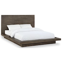 Contemporary Full Platform Bed
