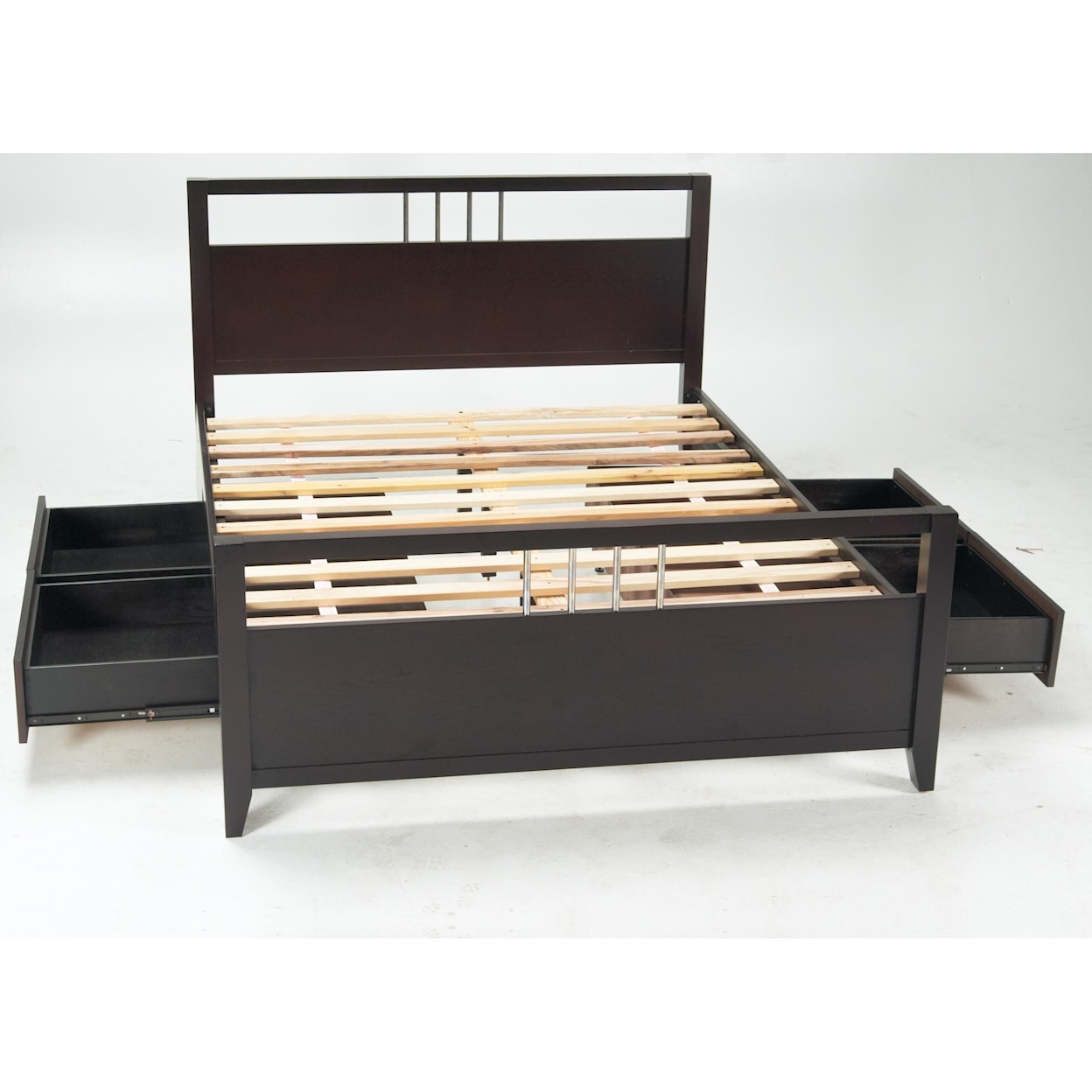 Modus International Nevis Queen Platform Bed with Storage