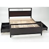 Modus International Nevis Cal King Platform Bed with Storage