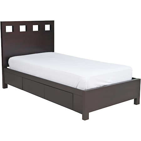 Twin Riva Storage Bed