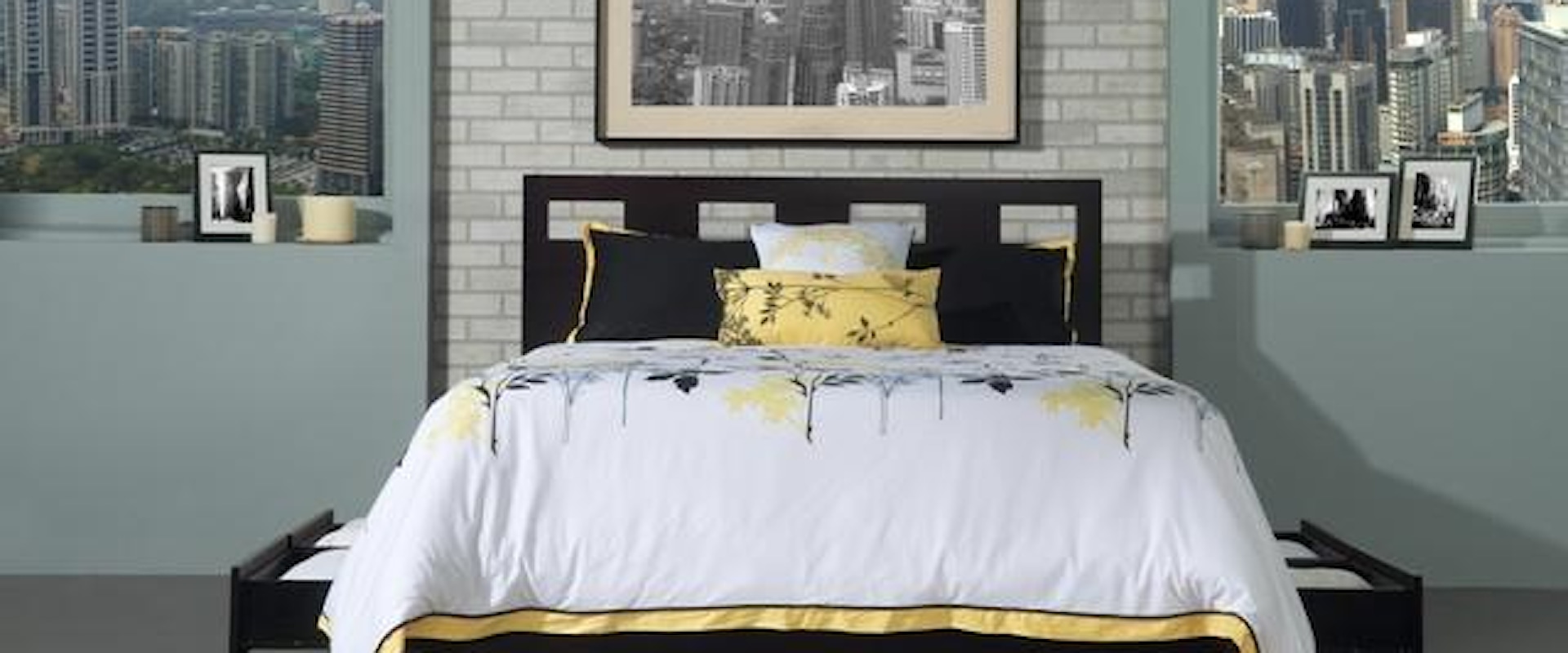 4 Piece Queen Contemporary Bedroom Group