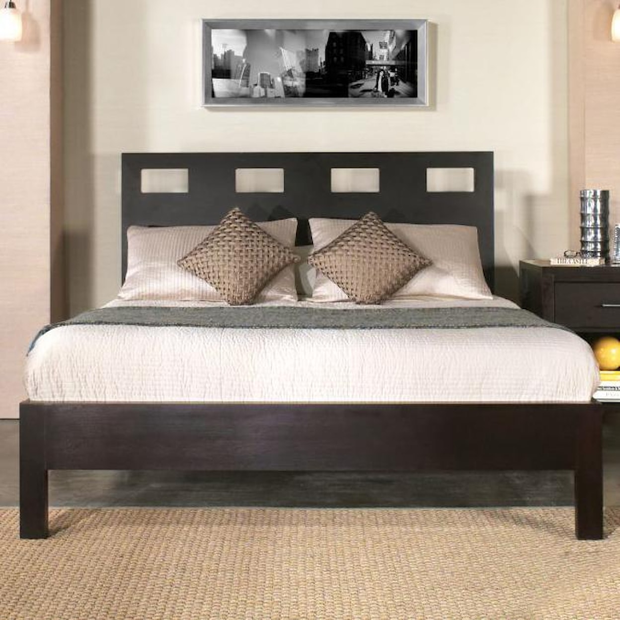 Modus International Nevis King Riva Platform Bed