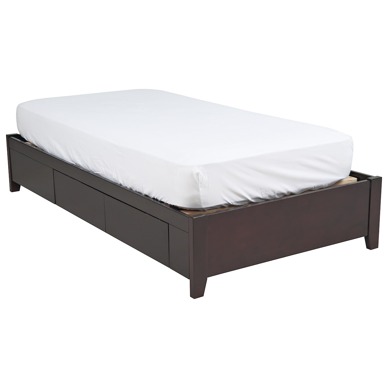 Modus International Nevis Twin Simple Platform Storage Bed