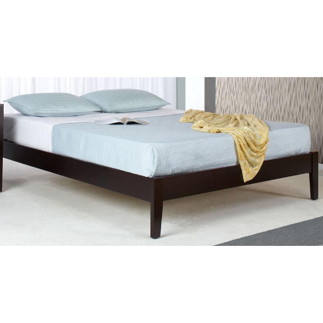 Modus International Nevis King Simple Platform Bed