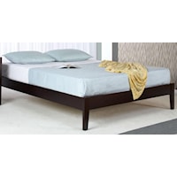 California King Simple Platform Bed